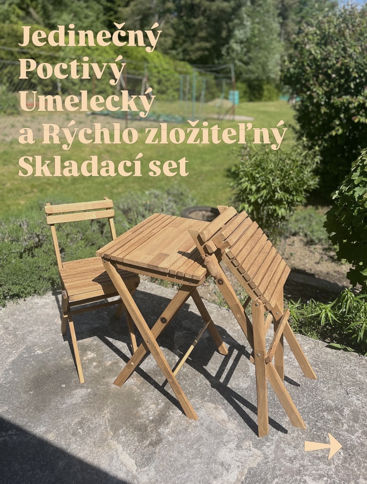 Folding Table Set